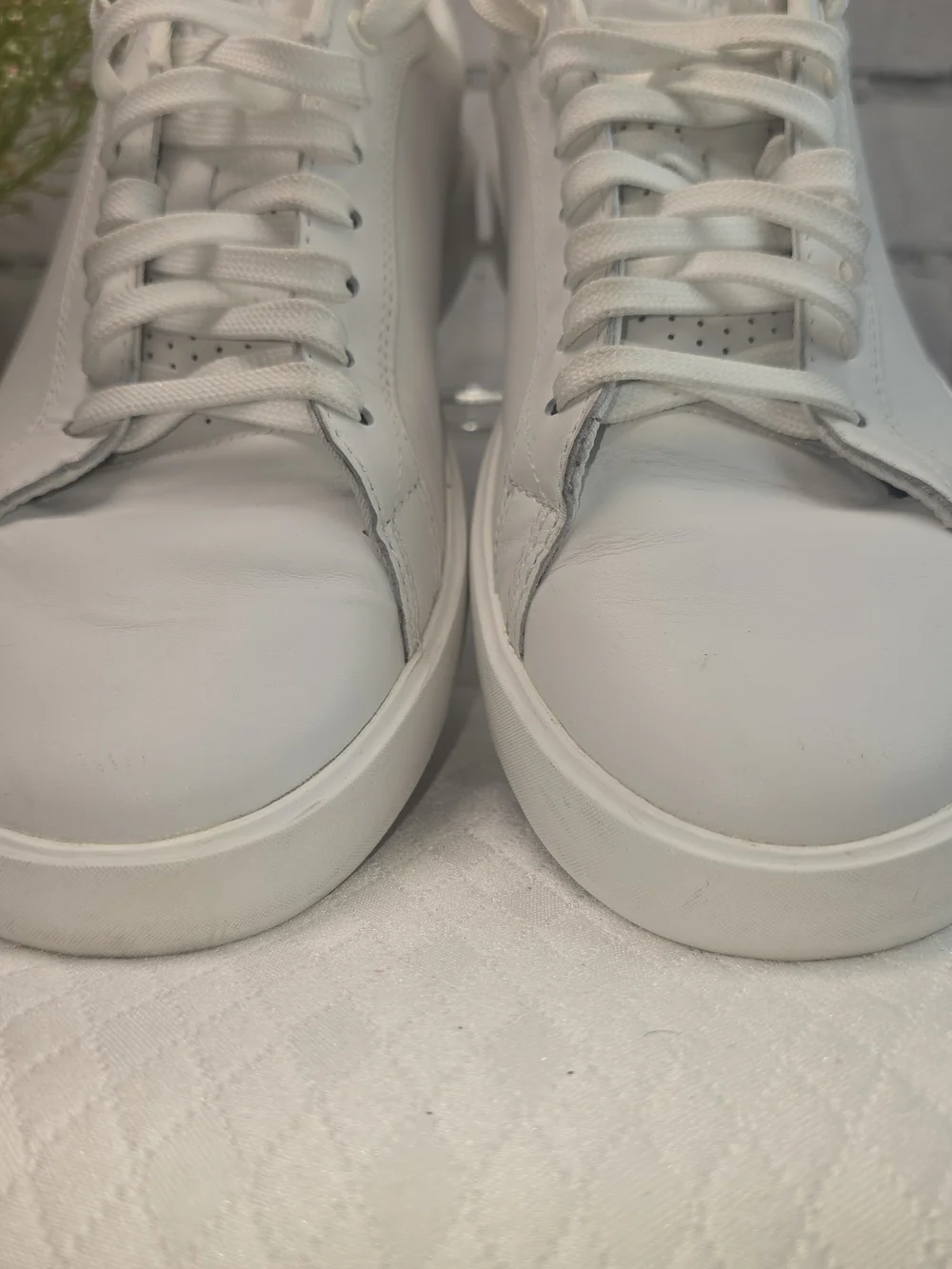 COLE HAAN GRAND CROSSCOURT DAILY WHITE LEATHER SNEAKERS COUNTRY CLUB MENS 8.5